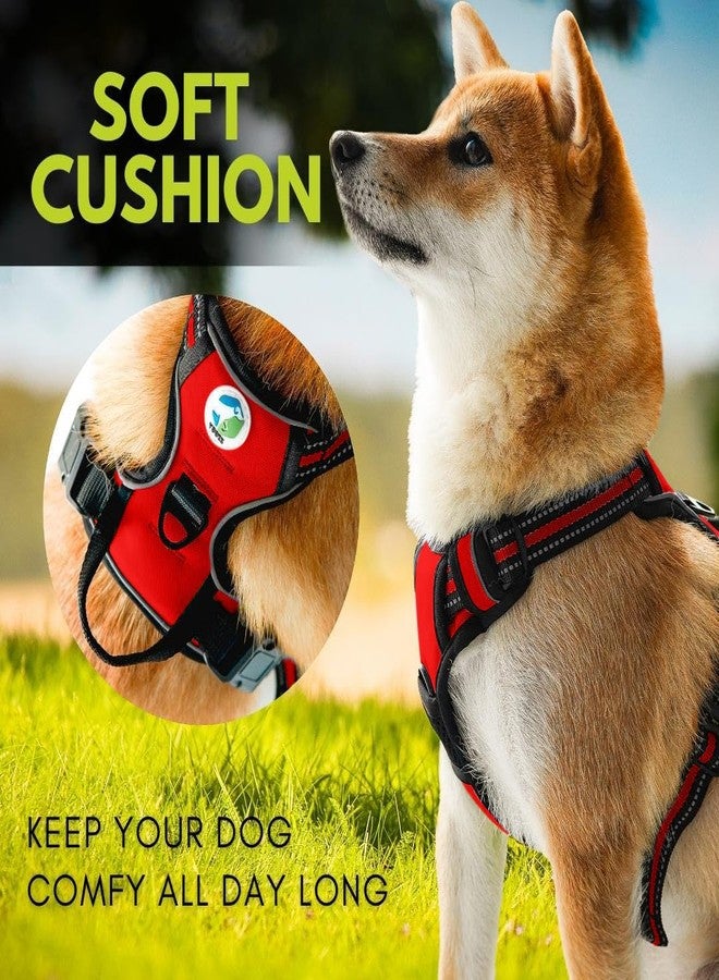 زيجي سترة زيغي بيت للكلاب قابلة للتعديل مصنوعة من النايلون الشبكي مع مشابك للرباط (أحمر، مقاس كبير جدًا) - Image 2